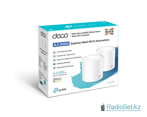 Беспроводная MESH-система Wi-Fi TP-Link Deco X60(2-pack)